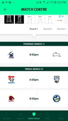 NRL Fantasy android App screenshot 4