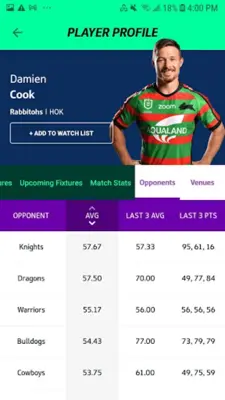 NRL Fantasy android App screenshot 5