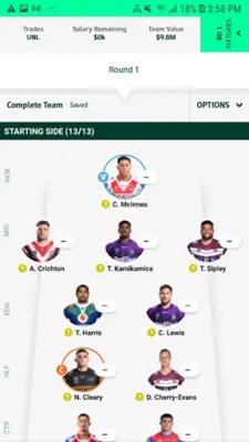 NRL Fantasy android App screenshot 6